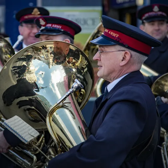 Salvation Army band