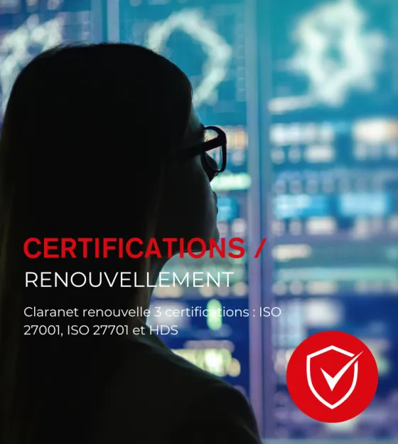 Renouvellement de nos certifications