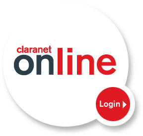 Login op Claranet online